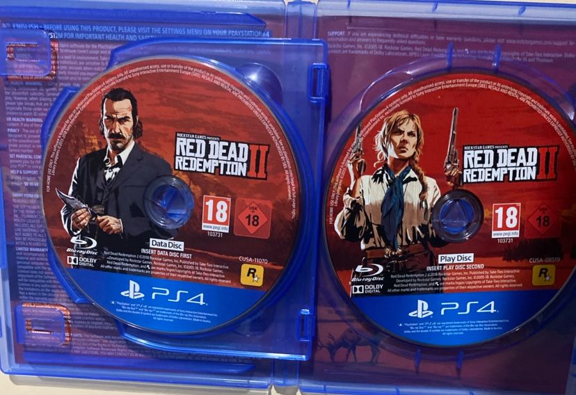 Продавам Red Dead Redemption 2 – PS4, пълно издание.