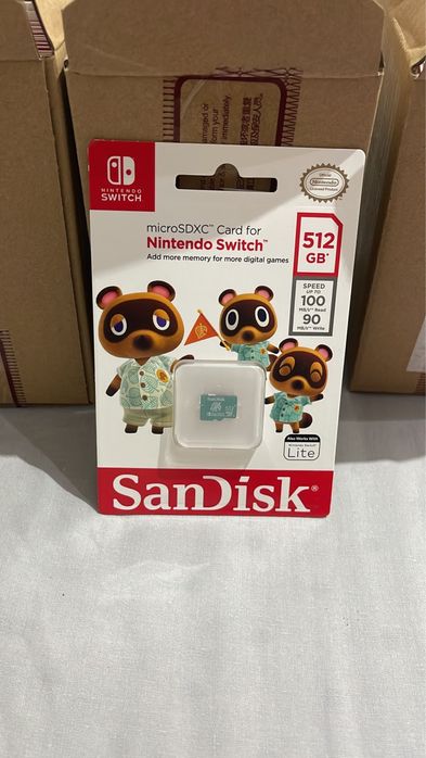 Micro SD Sandisk Nintendo Switch 512 GB Sigilat