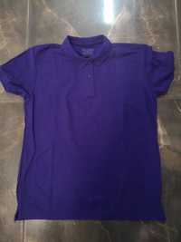Дамска лилава поло тениска