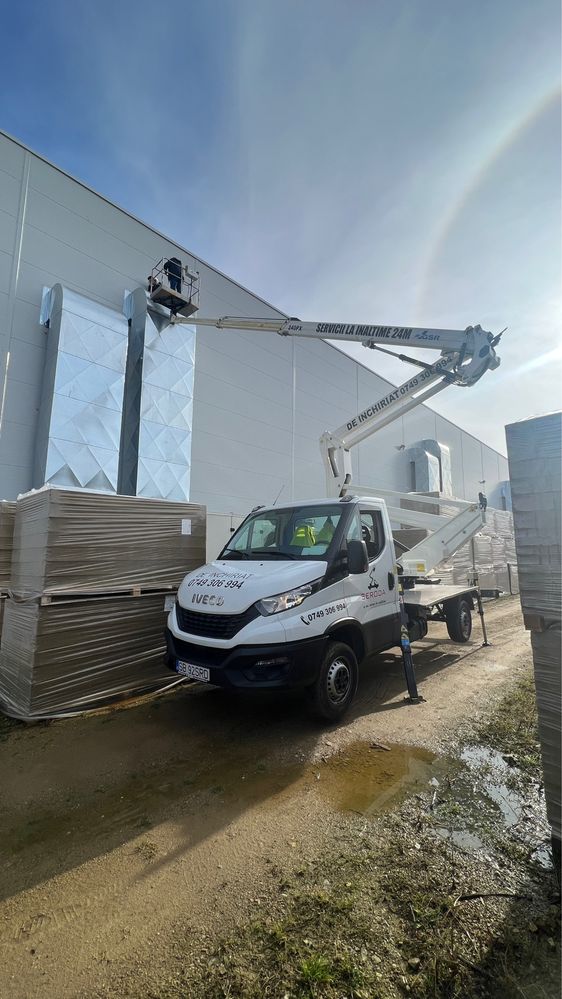 Inchiriez nacele PRB/AUTO MACARA/platforma de lucru  24-25m