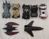 Masinuta metalica HotWheels seria Batman + Welly scara mare