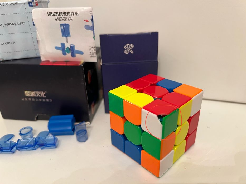 Кубик рубик магнитный