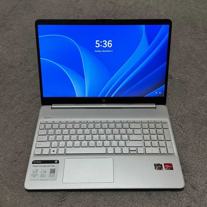 Ноутбук HP Laptop 15 | AMD Ryzen 3 5300 | M2 256GB SSD | DDR4 8GB