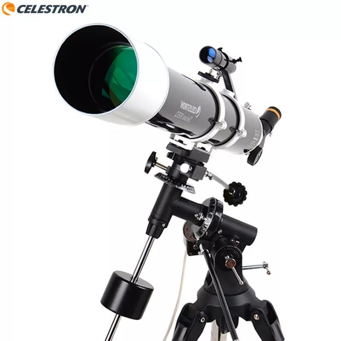 Телескоп CELESTRON Deluxe 90 EQ Полный комплект + электродвигатель