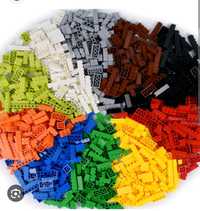 Lego запчасти,блоки по цветам