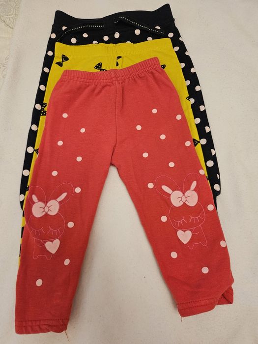 Lot 3 buc pantaloni 9-12 luni bebe