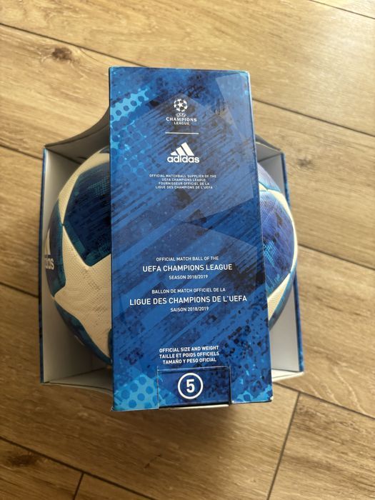 Minge fotbal Oficiala Adidas UCL 2018/2019 FOARTE RARA de colectie