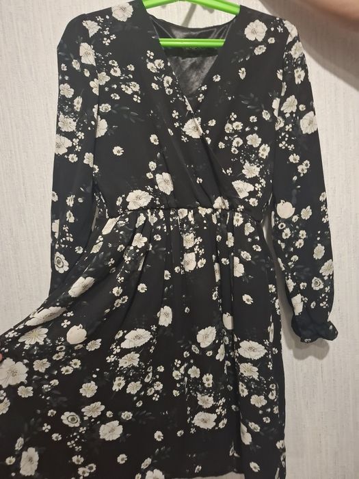 Платье шифон мини