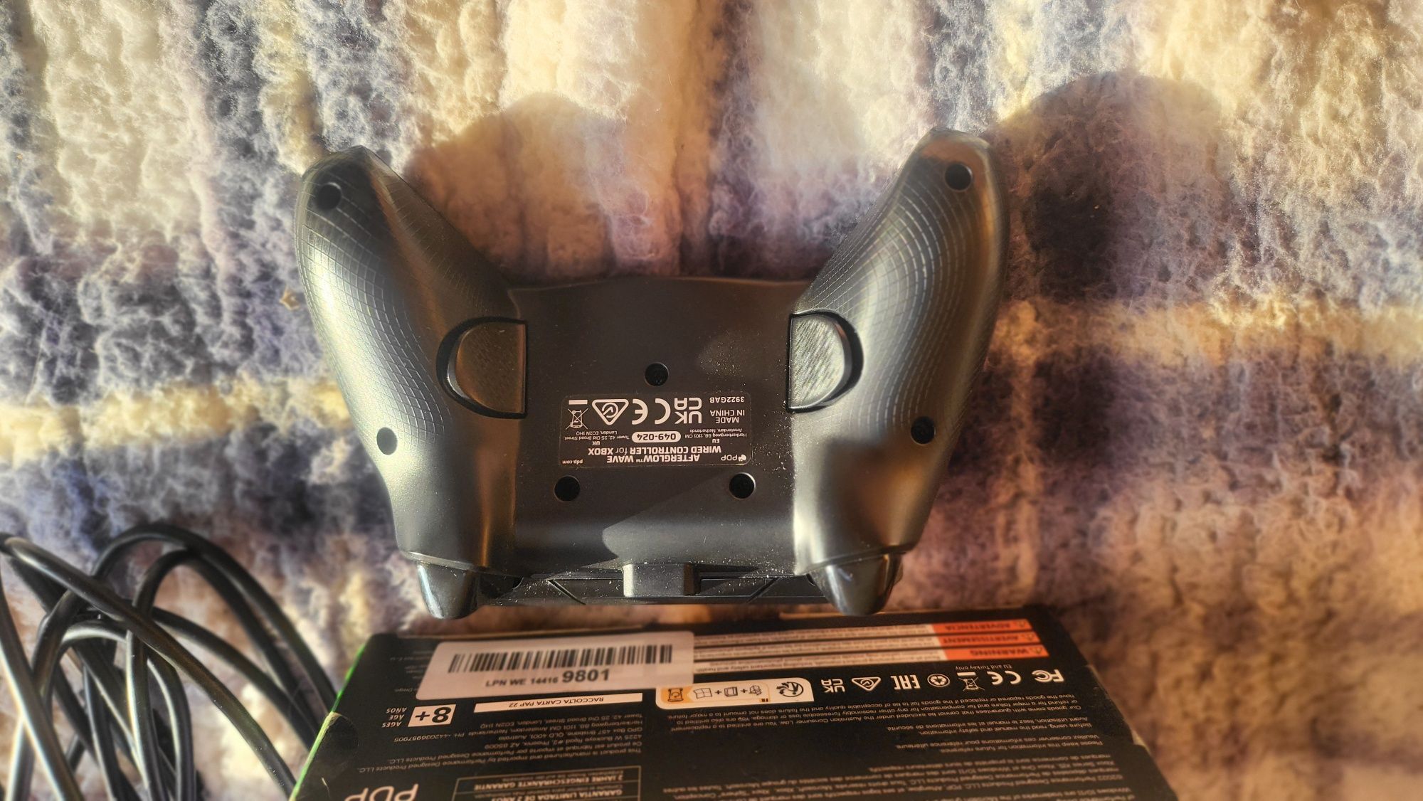 PDP Afterglow Wave,  контролер, Xbox Series X, S, Xbox One, PC,RGB LED