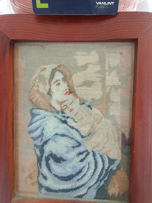 Goblen cusut după diagrama