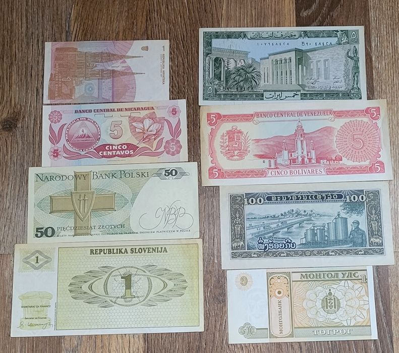 Bancnote diferite tari