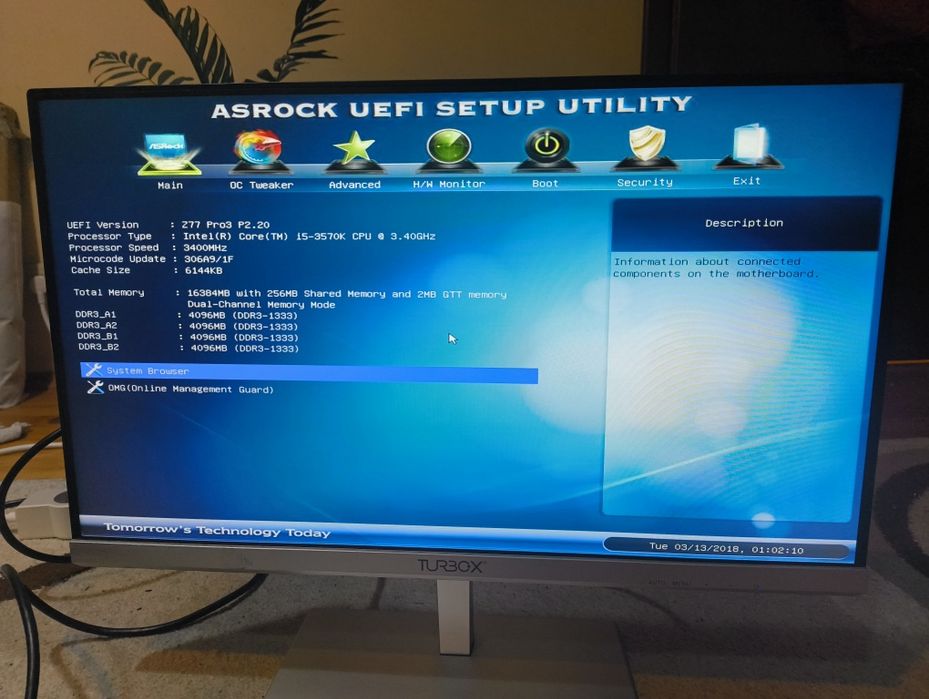 Дъно asrock Z77 pro 3
