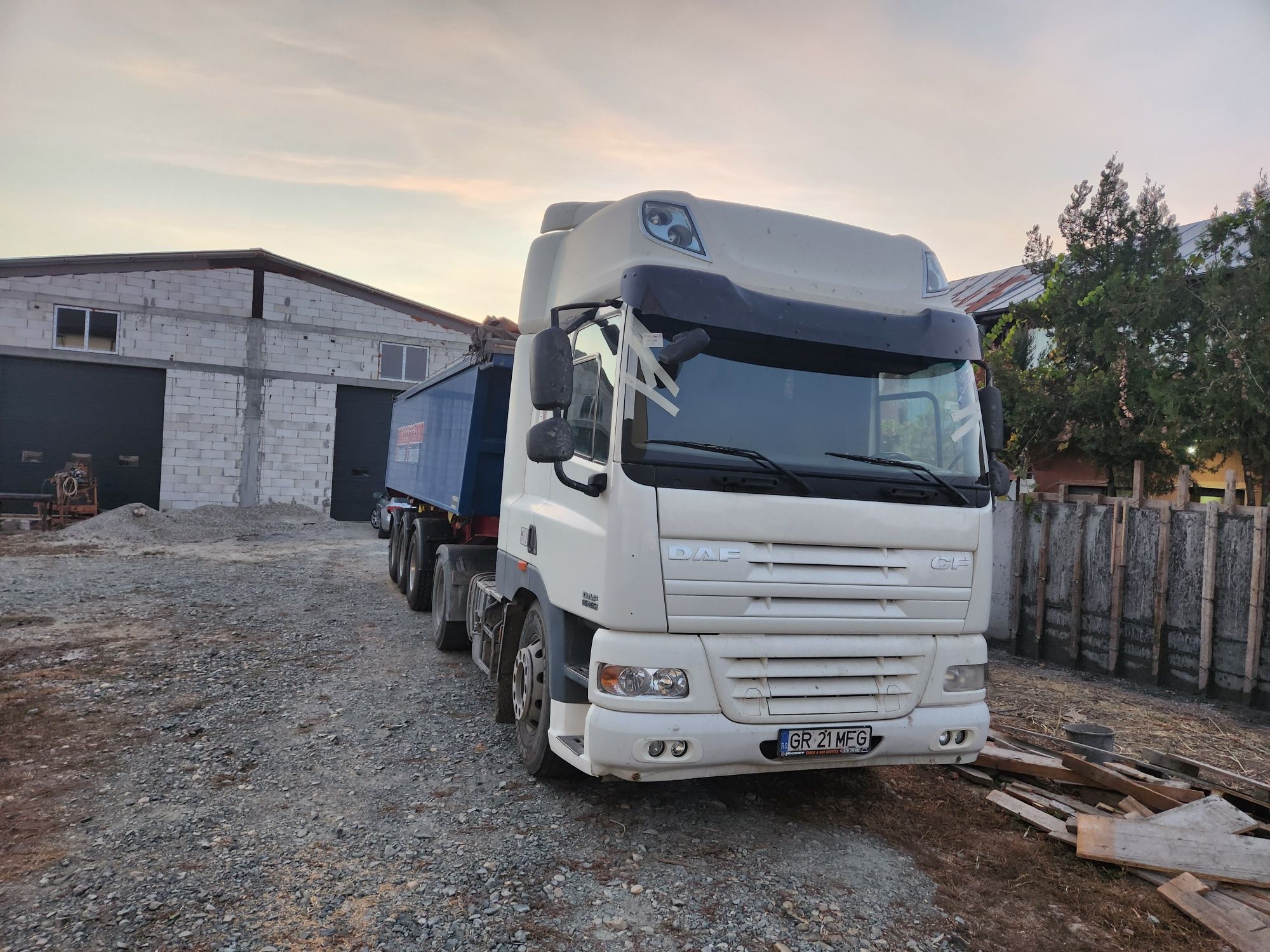 Daf cf 2012  euro 5plus bena mailering full aluminiu tara 4500 an 2012