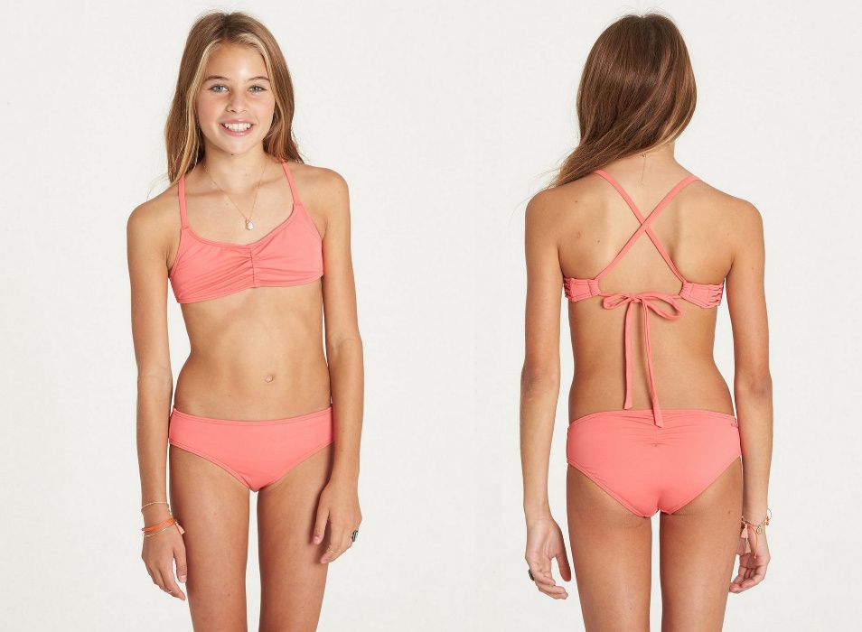 NOU! Costum de baie fetite Billabong, Jantzen, Pink Platinum