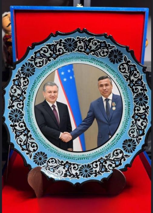 Rasmli lagan qo’l mehnati