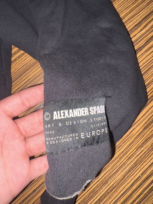 Alexander spade hoodie