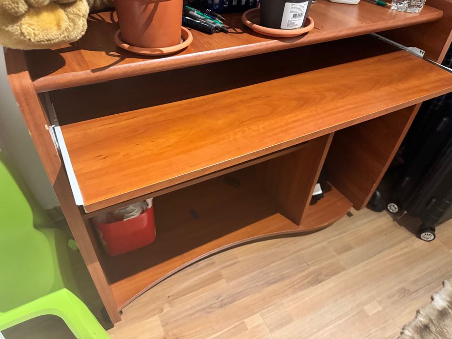 Masă calculator cu suport imprimantă