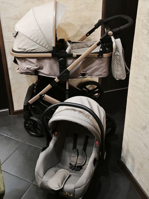 Количка като НОВА Chipolino Amore и кошче за кола