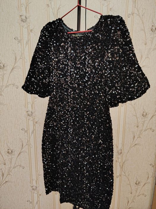 Вечернее платье с паетками, новогоднее