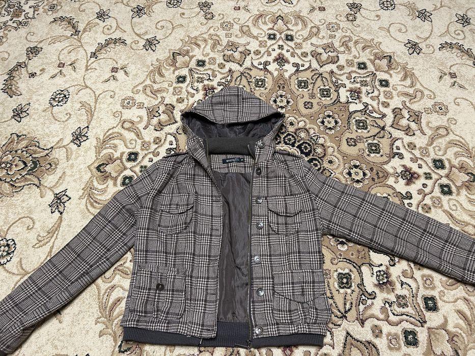 Куртка в клетку Mystic, демисезон,женская