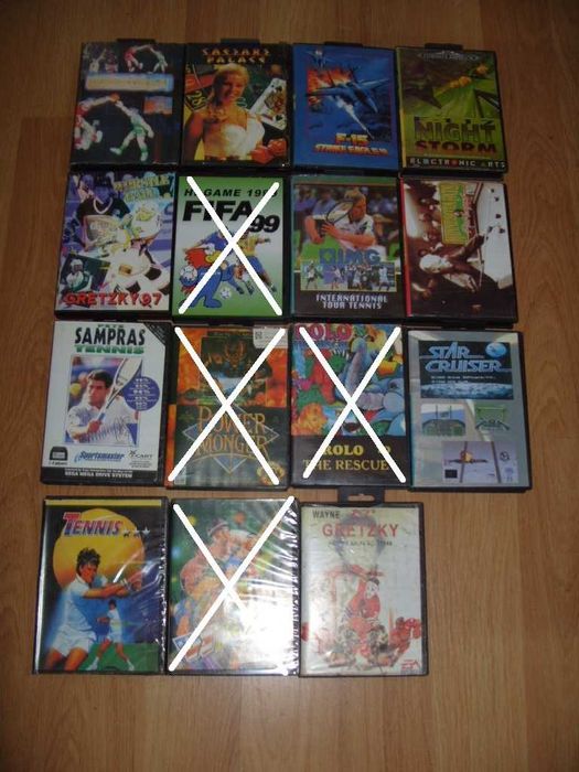 Игри за Sega Mega Drive 2 Част 1 - 10лв за брой