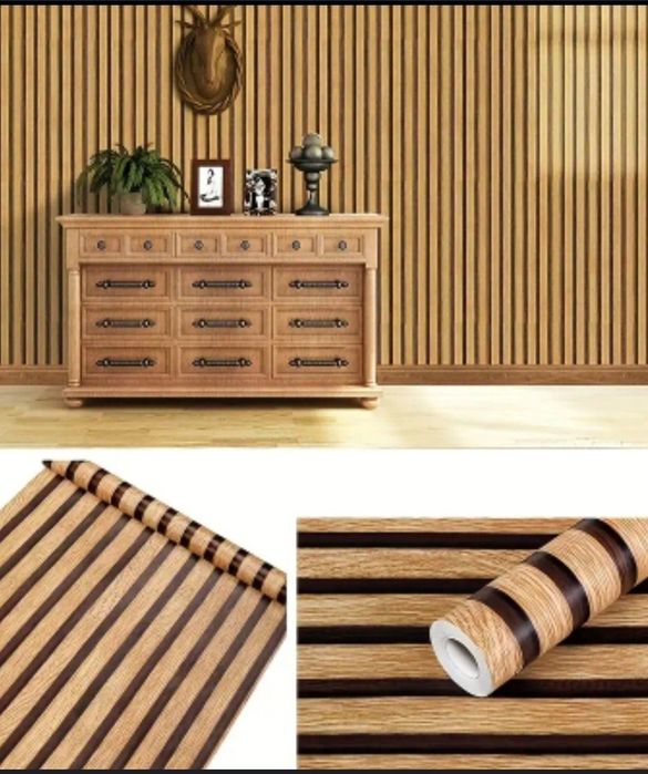 Тапет тип дървени плоскости