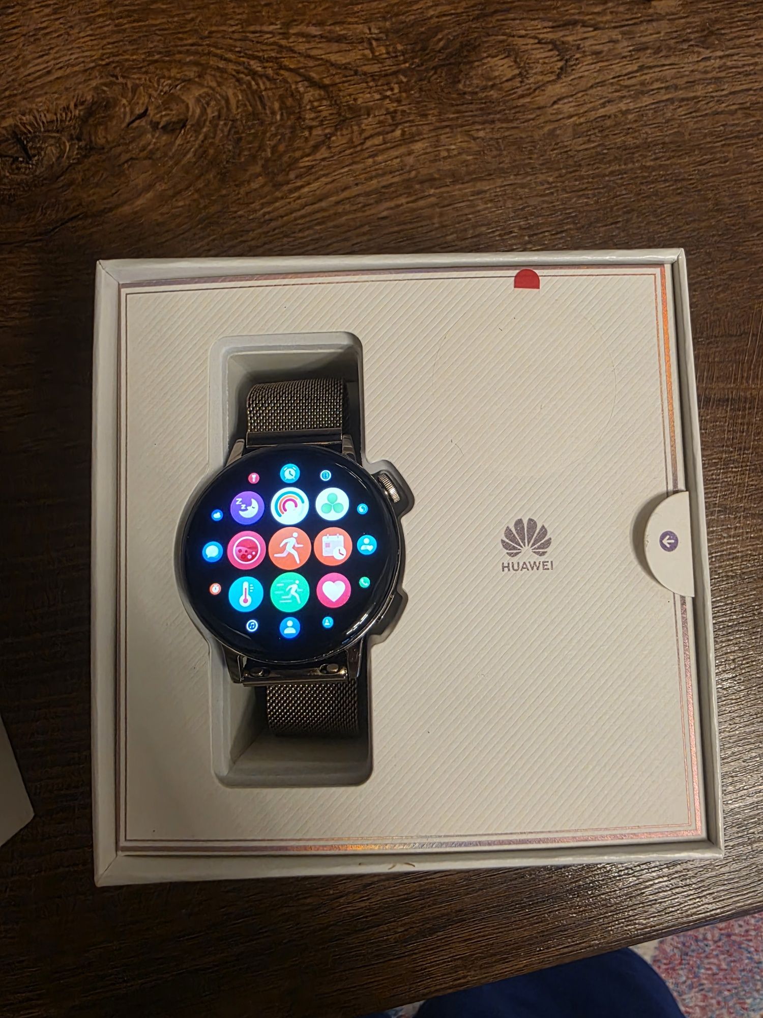 Продавам Смарт часовник Huawei Watch GT3, 42 mm, Stainless Steel, Gold