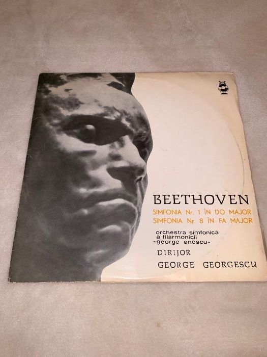 Vinil Beethoven Simfonia nr. 1 si nr 8 - Dirijor George Georgescu