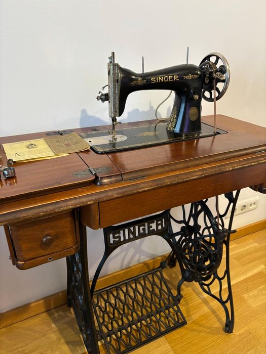 Masina de Cusut Singer, 1910, perfect functionala