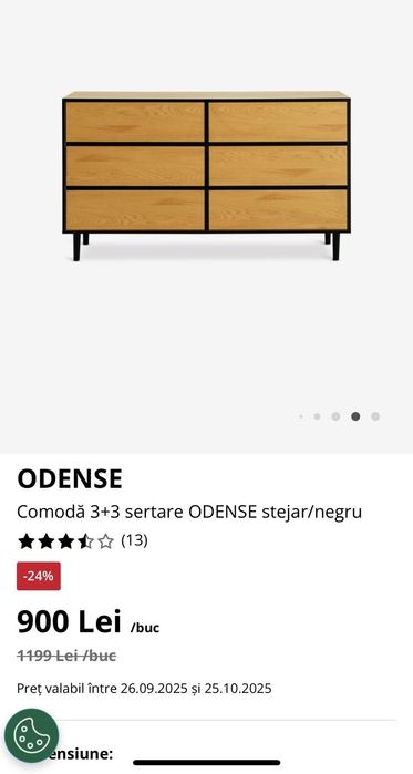 Comodă Jysk cu sertare