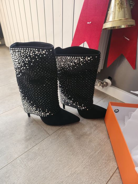 Нови ботуши с камъни