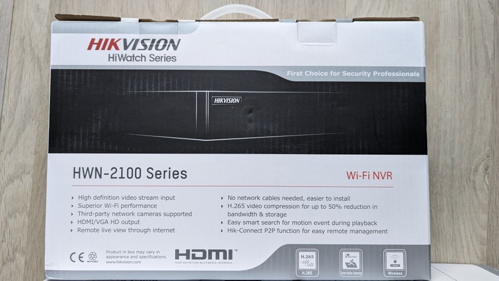 Kit supravegere video Hikvision HiWatch HW-WIFI-4EXTIR30-2MP