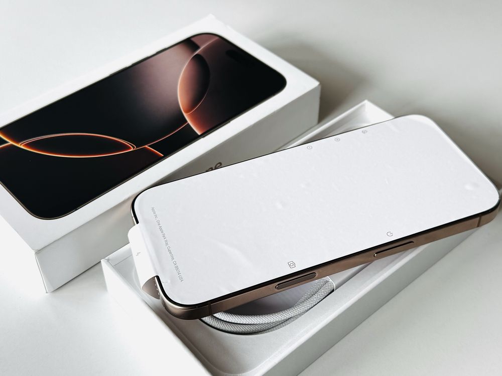 Iphone 16 Pro 256GB Desert Titanium Гаранция 6 месеца