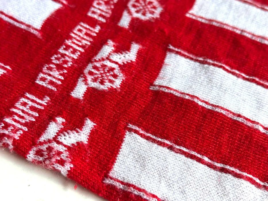 Fular/scarf de colecție al echipei de fotbal Arsenal