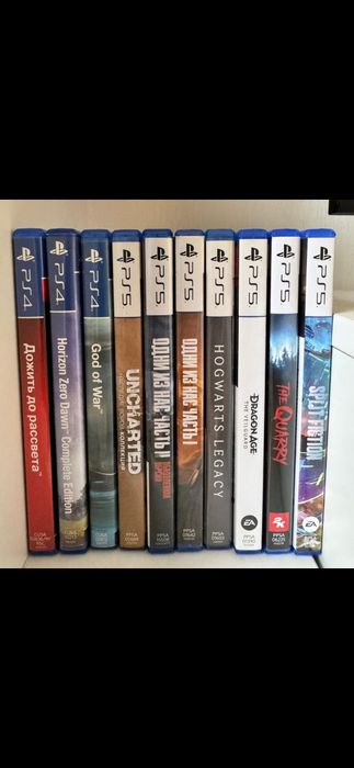 Продам игры на PS4/PS5