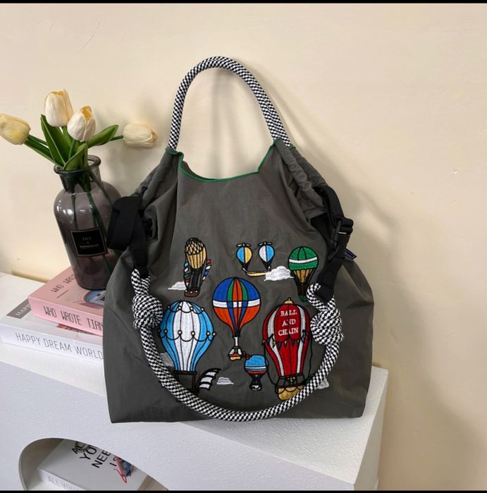 Шоппер с длинным ремешком в комплекте