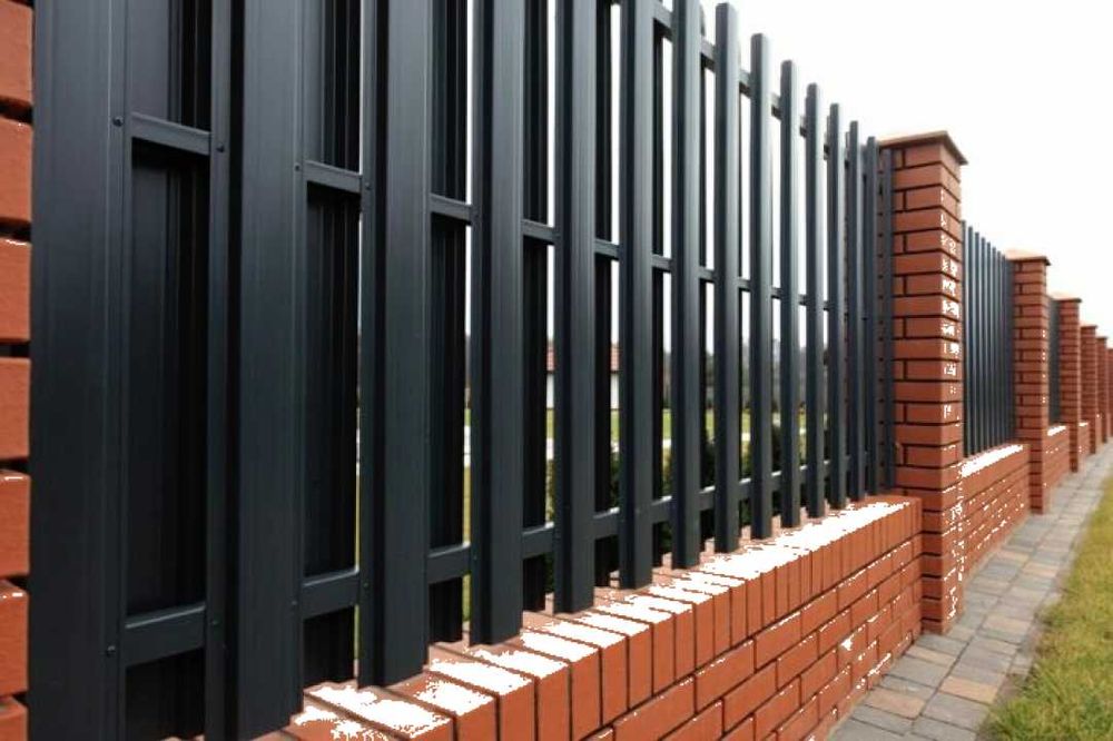 Garduri si porti stil jaluzea, sipca metalica, tabla cutata