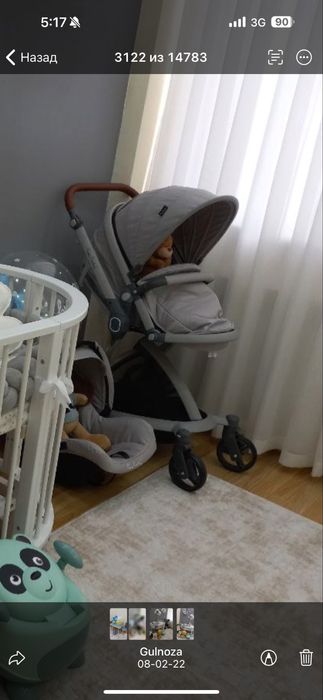 bolalar aravachasi kolyaska holati juda yaxshi