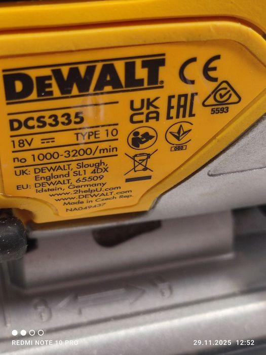 Șoricel pendular dewalt dcs336