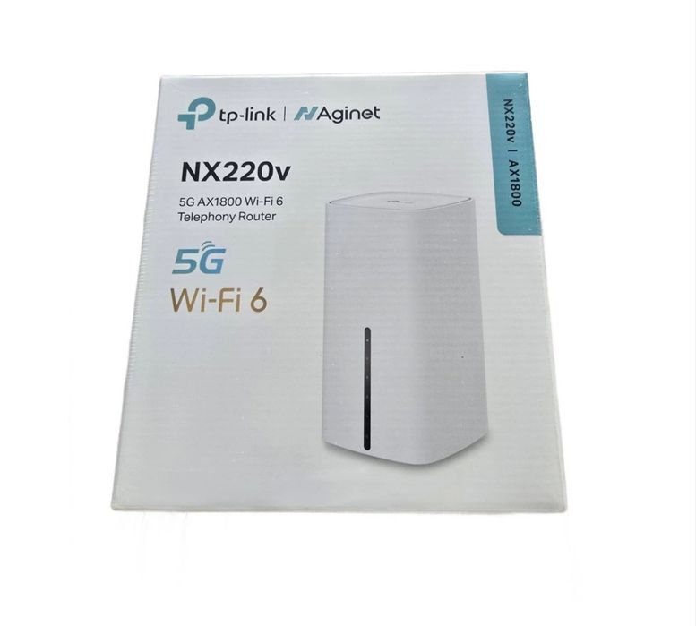 Безжичен рутер TP-Link NX220v, 5G, Wi-Fi 6, 4,67 Gbps,