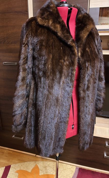 Haina blana nurca/vizon