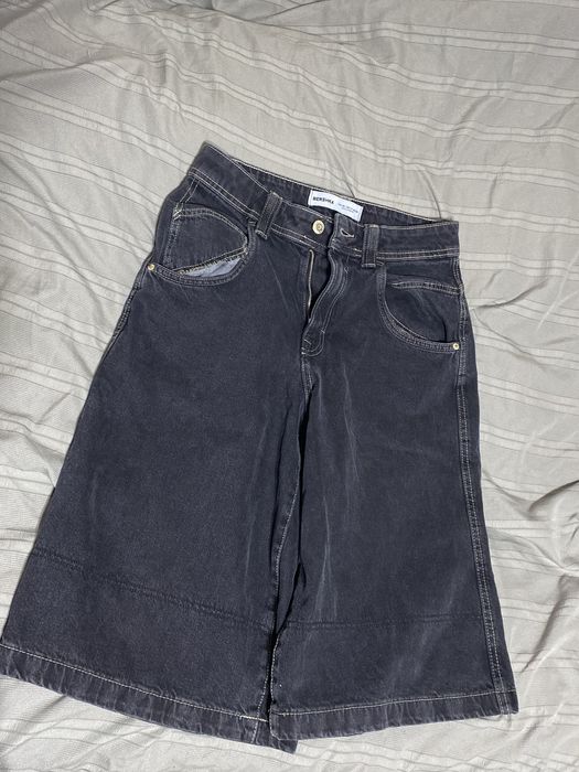 baggi shorts black bershka