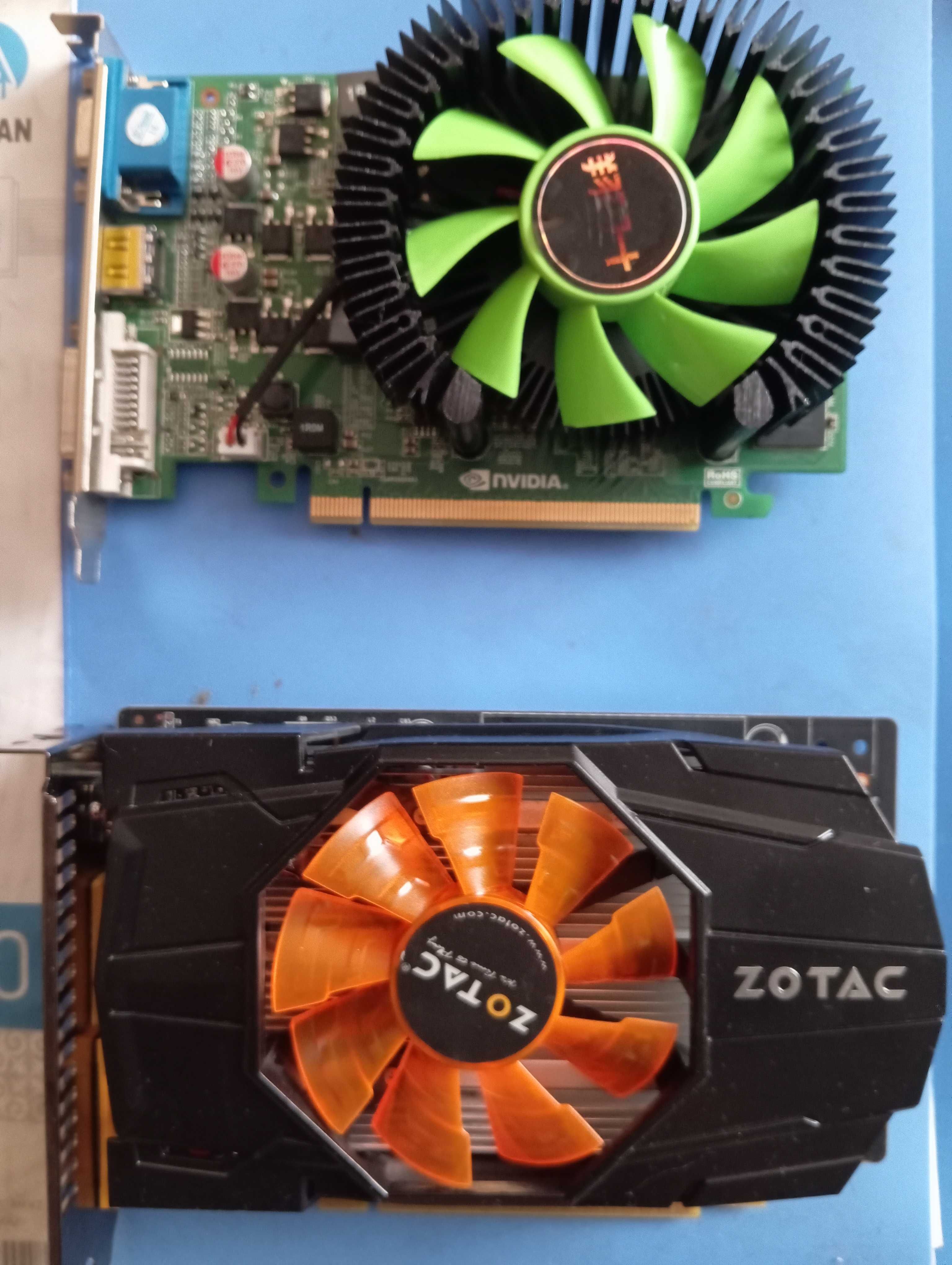 DDR2 2 GB, видеокарта, блок питания, клавиатура PS/2,  привод DVD