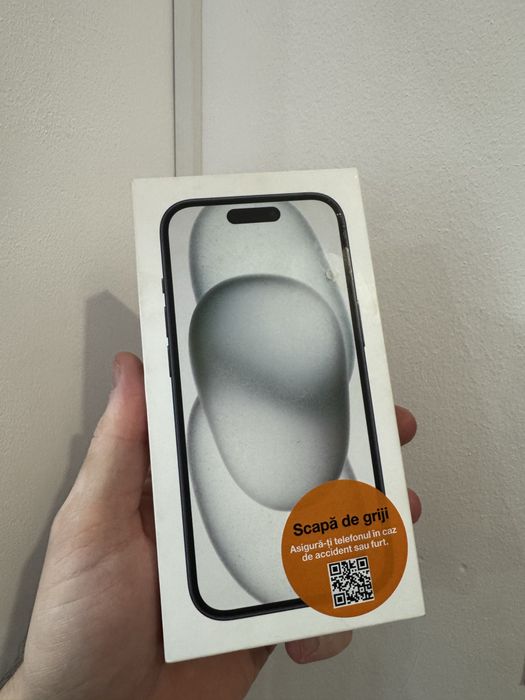 IPhone 15, Black, 128Gb, Nou, Neverlock