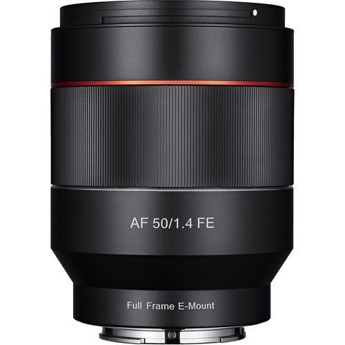 Объектив Samyang 50mm f1.4 
E-mount с автофокусом