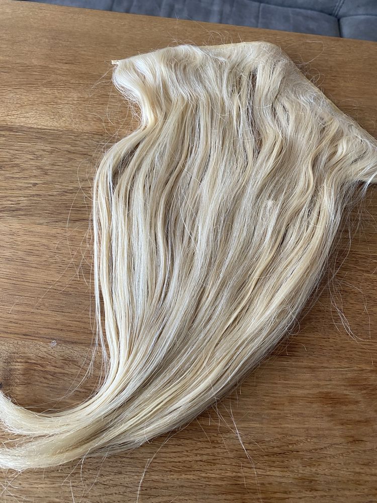 Естествена коса 40 см -invisible weft