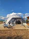 Cort tip igloo,evenimente, expo de 78 mp,10 m diam,showroom, promoție!