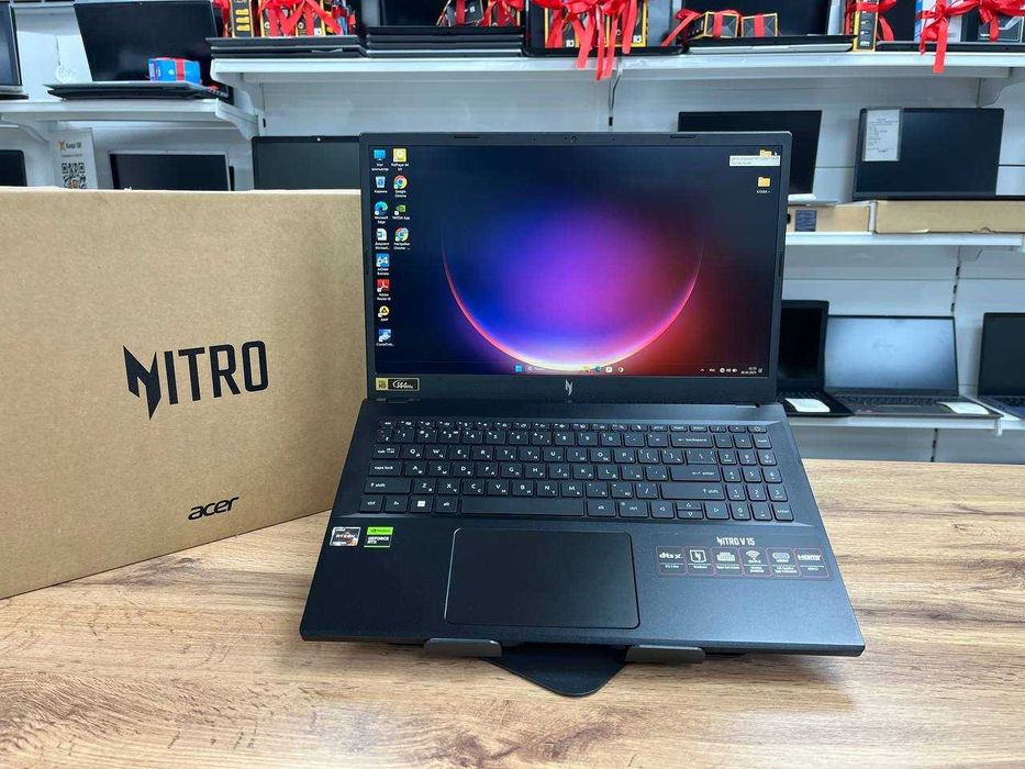 RTX4050-6gb ACER Nitro V15 Ryzen 7*ОЗУ 24*SSD1TB*Игровой Для графики