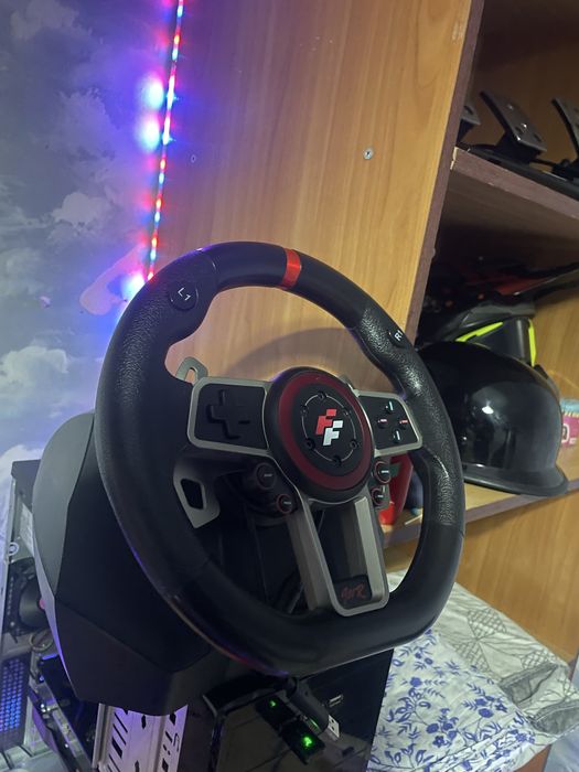 Игровой руль flash fire suzuka wheel 900r