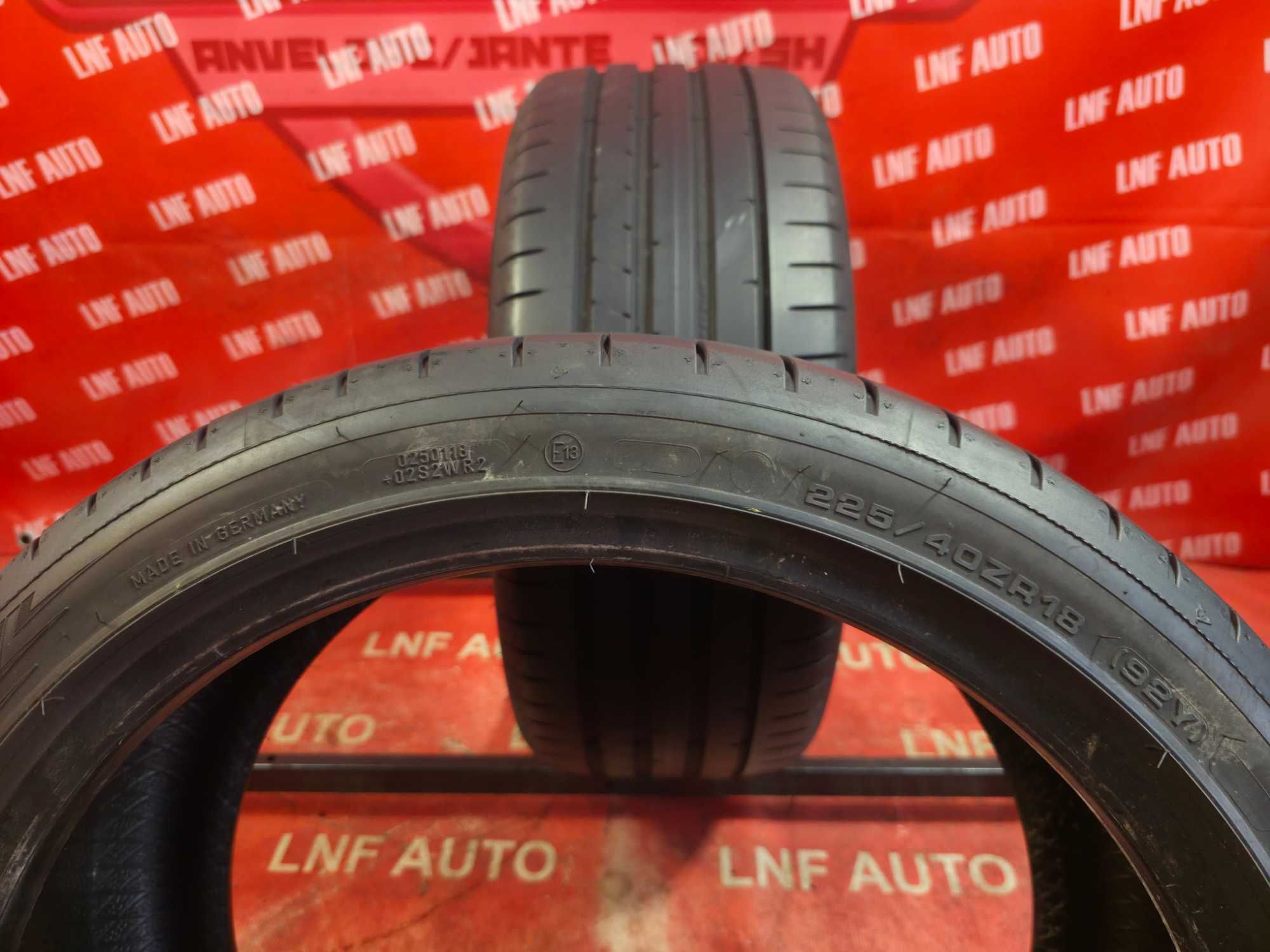 Anvelope de VARA - 225/40/18 - DUNLOP - 6.55 MM - DOT 2020 !